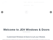 Tablet Screenshot of jehwindows.com